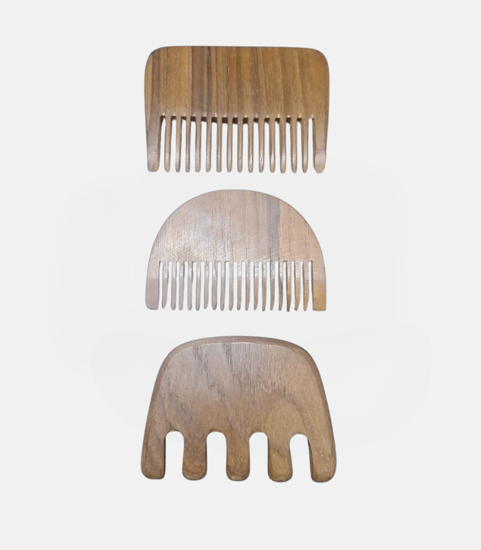 Wooden comb combo