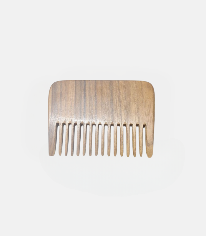 wooden pocket comb